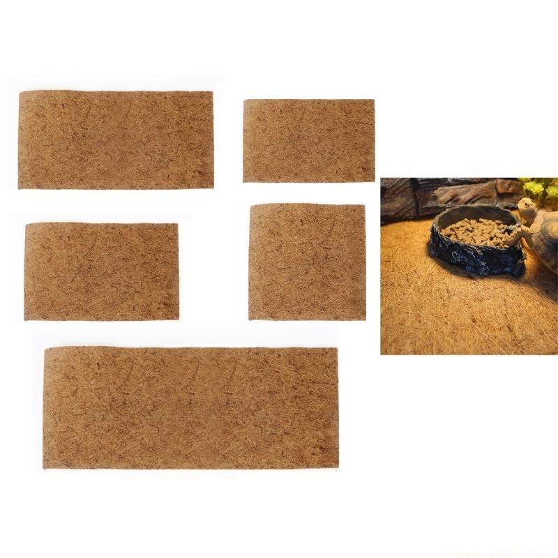 Substrate Coconut Fiber - Tapete cama para répteis qx2e, para