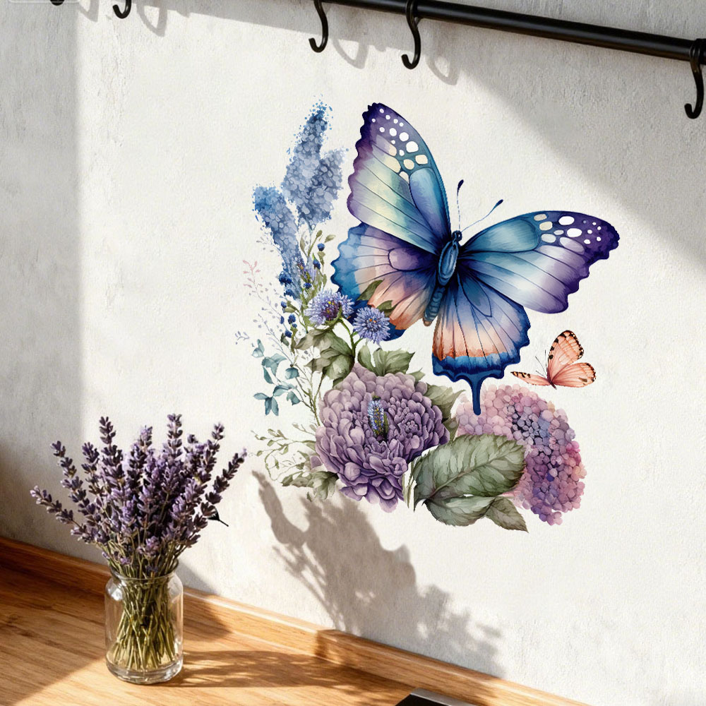 Pvc Panel Background - Adesivos de Parede de Borboletas e