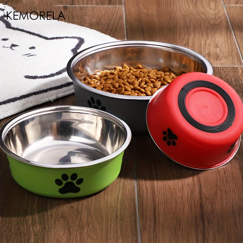 Royal Canin Food Medium - Tigela antiderrapante de aço inoxidável para