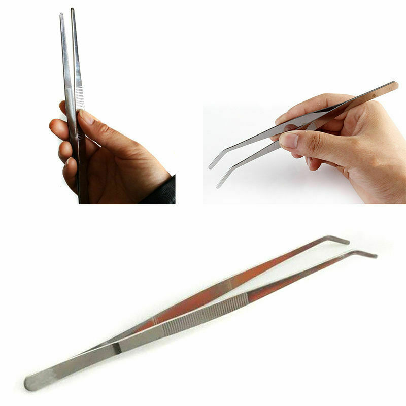 Feeding Tong Stainless - Pinça longa de aço inoxidável para