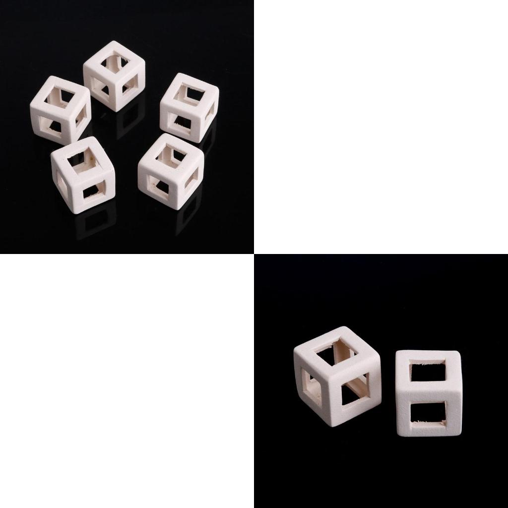 Hide Cave Ceramic - Decoração aquário caverna cúbica abrigos cerâmica