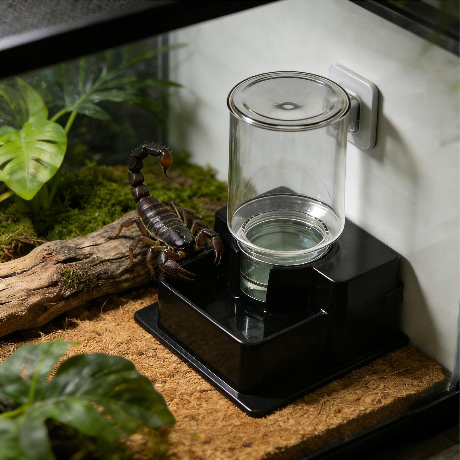 Water Dish Reptile - Bebedouro Automático para Répteis: Recipiente Reutilizável
