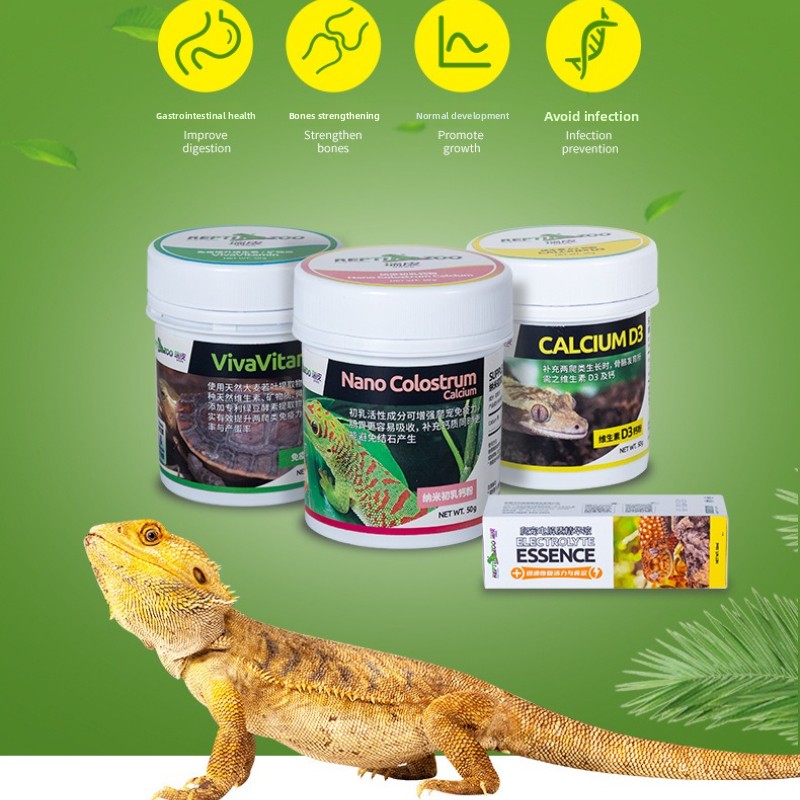Calcium Powder Reptile - Pó de cálcio para répteis Reptizoo