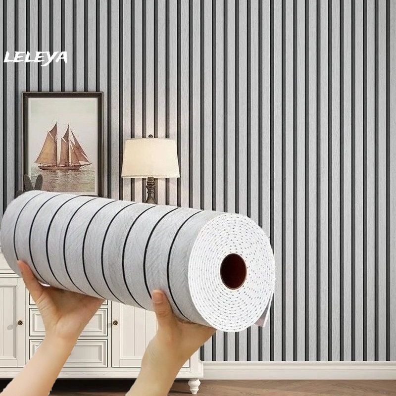Pvc Panel Background - Painel de parede autoadesivo de grão