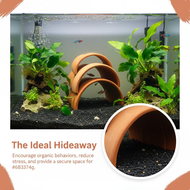 Hide Cave Ceramic - Caverna de Cerâmica Respirável Vermelha para