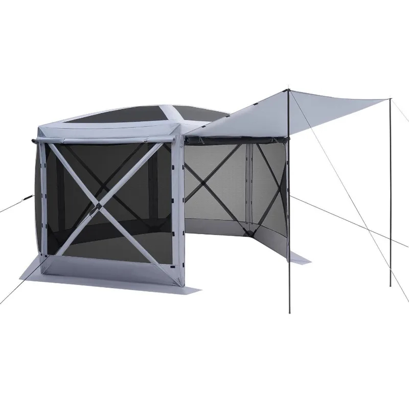 Tenda Gazebo de 12x12 pés com  - Screen Top Mesh avaliação e preço