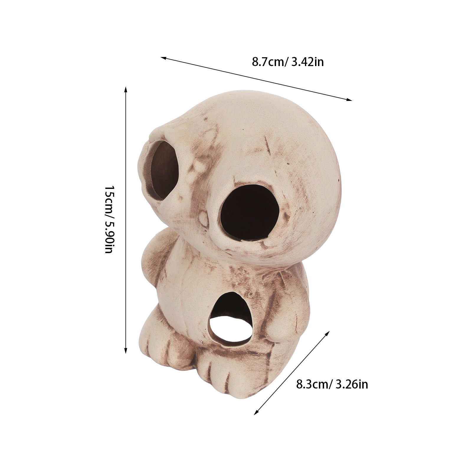 Abrigo para Camarões de Aquári - Hide Cave Ceramic avaliação e preço