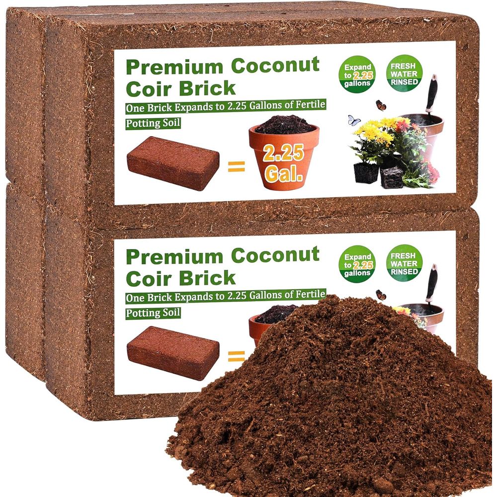 Coco Coir Orgânico em Blocos C - Substrate Coconut Fiber avaliação e preço
