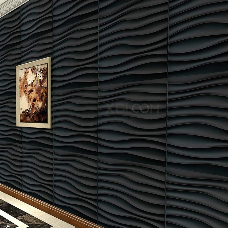 12pçs 50x50cm champanhe cor do - Pvc Panel Background avaliação e preço