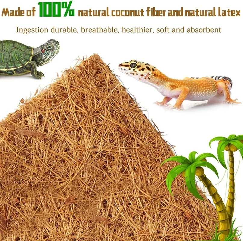 Tapete para répteis, fibra de  - Substrate Coconut Fiber avaliação e preço