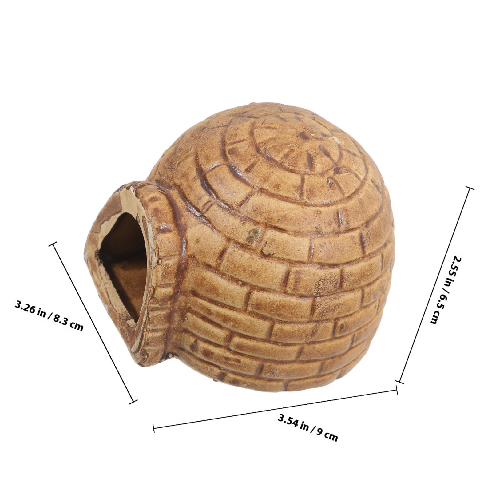 Cavernas de Cerâmica Duráveis  - Hide Cave Ceramic avaliação e preço