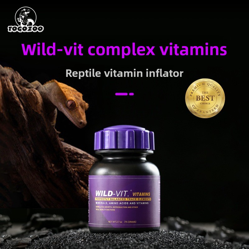 TOGOZOO WILD-VIT Pó de cálcio  - Calcium Powder Reptile avaliação e preço