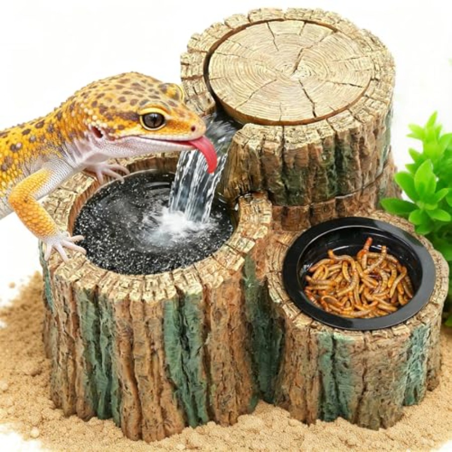 Fonte de Água 2 em 1 para Répt - Water Dish Reptile avaliação e preço